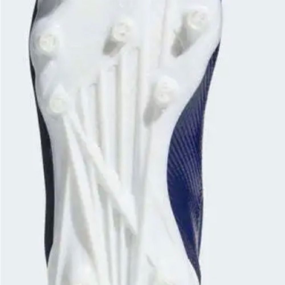 Adidas Adizero Scorch Football Cleats Navy Blue/White FX4250 Men's Size NWOB - Picture 8 of 9